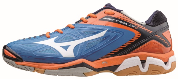 Stealth blau weis orange
